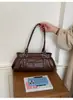 Bolso Retro de Nicho de Árbol de Té para Mujer 2025 Nuevo de Moda Versátil para el Trabajo Bolso de Hombro Único Bolso de Axila de Alta Gama y a la Moda