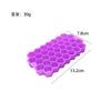 Forma de Gelo de Silicone para Uso Doméstico, Grau Alimentício, Fabricador de Cubos de Gelo Grandes, Caixa de Gelo DIY