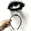 Diadema de Halo de Ángel, Moderna y Personalizada, Dulce Diadema de Disfraz para el Día del Niño, Accesorios para Programas de Jardín de Infancia