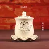 Taza de Agua de Cerámica para Ofrenda a Buda, Guanyin y Otras Deidades; Cáliz de Agua Bendita para el Hogar; Ofrendas Budistas y Artículos de Culto