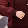 Camisetas de otoño para mujeres de mediana edad y mayores, nuevo modelo 2026, blusa básica de manga larga holgada para cubrir el abdomen para madres, primavera y otoño