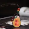 Chifre de Rinoceronte Jacarandá Pendurado com Sucesso Pingente de Marca Pintado Pingente Wen Play Etiqueta de Cintura Listagem Joias