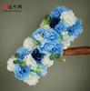 Fila de Flores Artificiales Transfronteriza Arco de Boda Material Floral 14*44 Fabricante Producto Terminado Venta al por Mayor Arco Decoración de Boda Fila de Flores Artificiales