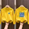 Peluche de Niño Pequeño Cuello Semi Alto Capa Base Otoño Camiseta de Manga Larga para Niños Invierno/Otoño Talla Mediana a Grande Cálido Versátil