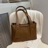 Bolso Retro 2024 Nueva Moda Primavera y Verano Portátil Explosiones Hombro Gran Capacidad Combinable Bolso Tote Cruzado de Moda para Mujer