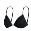 Botón Delantero Estilo Nuevo Halter Copa Francesa Triángulo Ropa Interior para Mujeres Verano Delgado Pecho Pequeño Espalda Bonita Espalda Descubierta Sujetador Sin Costuras