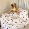 Manta Polar Coreana Otoño e Invierno Espesada Manta para Sofá Manta para Siesta de Oficina Manta Chal Manta para Aire Acondicionado Manta Transfronteriza