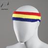 Faixa de Cabelo com Bandeira Colorida Personalizável Cor Sólida logo Torcedor Cheerleading Fitness Masculino Corrida Faixa de Cabelo Quente