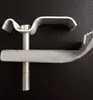 Abrazadera Redonda de Presión para Montaje de 50 Tapones Redondos Galvanizados en Caliente, Componente de Fijación para Placa de Rejilla de Fibra de Vidrio
