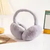 Bonitos Orejeras para Mujer de Invierno Calentadores de Orejas Plegables Calientes Orejeras Peludas Estilo Coreano Calentadores de Orejas Ciclismo Resistentes al Viento Orejeras Protección para los Oídos