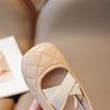 Zapatos de Princesa de Cuero para Niños 2026 Otoño Nueva Moda Mocasines Planos Versátiles para Niñas Pequeñas Mocasines de Suela Suave
