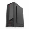 Computador desktop transfronteiriço PC principal chassis lado panorâmico através de ATX grande placa desktop business office game chassis