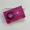 45 Minutos de Cinta Transparente de Colores Nueva, Cinta en Blanco, Cassette Repeater para Walkman, Carcasa de Cinta