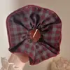 Goma para el pelo scrunchie floral vintage para mujer, accesorio para el pelo de estilo casual y de alta gama, nuevo modelo 2026 para moño
