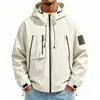 Popular chaqueta de trabajo funcional para hombre de estilo extranjero, abrigo impermeable para exteriores de otoño