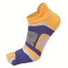 Calcetines de Cinco Dedos para Hombre de Algodón Transpirables para Verano de Tubo Corto para Dedos Medios Calcetines Tipo Barco Absorbentes de Sudor Calcetines Deportivos