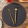 Tapete de jantar de juta trançado transfronteiriço, estilo nórdico, tapete de mesa de jantar de algodão e linho, tapete isolante para tiro, acessórios de decoração para casa