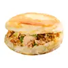 Base de Pastel de Mil Capas Lao Tongguan Panes para Sándwich de Carne Congelada Masa Cruda Productos Semi-Terminados Procesados en Frío Venta al por Mayor Comercial Pan Plano Crujiente para Desayuno