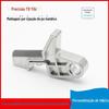 Acessórios recomendados de fábrica para a indústria médica Aço inoxidável 304 Ferramentas mecânicas Processamento de metal Equipamento de tratamento de pó metálico dourado