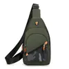 Bolso Bandolera para Hombre Bolso de Pecho Bolso de Cintura Puede Poner Auriculares Multifuncional de Viaje Versátil Casual Bolso de Hombro Venta al por Mayor