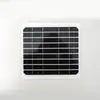 Painel Solar Portátil de Vidro Monocristalino 5V 185x196mm Painel de Carregamento para Drone Alta Conversão