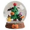 Adornos de Bola de Cristal de Resina Personalizados de Halloween Estilo Arcilla Pintada a Mano Soportes para Escenas de Interior Personalización según Dibujos