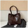 Ruien 2026 Nova Tendência Bolsa Tote Casual Simples Coreana Grande Capacidade Moda Nicho Bolsa de Ombro Único Sob o Braço