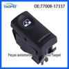 77008-17337 7700817337 Adequado para Renault R19 Interruptor Simples de Levantamento de Vidro de Carro