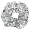 Goma para el pelo Retro Plateada con Lentejuelas Estilo Coreano Moda Chic para Moño Cola de Caballo Cuerda para el Pelo Accesorio para el Cabello para Mujeres