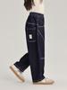 Pudding Jeans de Primavera 2025 para Niñas Nuevos Jeans de Pierna Ancha para Niños que Combinan con Todo Pantalones Largos para Niñas