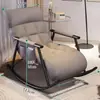 Sillón mecedor de lujo para sala de estar, reclinable para adultos, silla de ocio para balcón en casa, sofá mecedor plegable para siestas, silla perezosa