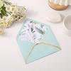 Papel de Invitación de Alta Gama de Estilo Europeo Transfronterizo con Sobres Estampados en Oro para Bodas y Eventos, Regalos Especiales de Alta Gama para el Festival Qixi