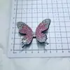 Popular Mariposa Tridimensional de Pedrería Nueva Horquilla Diadema Goma para el Cabello Decoración de Zapatos Accesorio Versátil Brillante Accesorio para Ropa