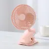 Ventilador Elétrico Mini Dormitório Estudantil Cama Pequeno Portátil Escritório Doméstico Ventilador Elétrico Lado da Cama Silencioso Ventilador de Mesa com Clipe