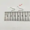 Enrolador de fio 591, enrolador de fio para cabeça de máquina de costura de rolo computadorizada, guia de fio, anel de retenção, anel de borracha, mola de torção, plugue de plástico