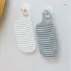 Mini Tabla de Lavar Casera, Tabla de Lavar de Plástico Colgable Antideslizante para Dormitorio, Tabla de Lavar Portátil para Viaje