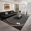 Tapete luxuoso e de alta qualidade para sala de estar, novo modelo 2026, tapete para sofá e mesa de centro, tapete de cabeceira para quarto, tapete de piso de grande área com cobertura total