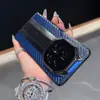 ¡Transfórmate en un Porsche en Segundos con Esta Funda para Teléfono con Patrón de Fibra de Carbono Electrochapada para Huawei Mate70, Funda Dura Ultradelgada para Honor Magic6