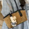 Bolsa de Gran Capacidad para Mujer en Otoño e Invierno, Versátil Nuevo Estilo 2025, Diseño Nicho Estilo Coreano Simple, Bolso de Hombro Único para Axila, Bolso Tote