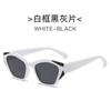 2024 Nuevas gafas de sol de ojo de gato de moda europea y americana para mujer, personalizadas, sencillas, populares en Internet, para sesiones de fotos callejeras, venta al por mayor transfronteriza para mujer