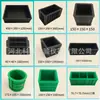 Mercadorias de fábrica Fabricante molde de teste de plástico para concreto molde de teste de argamassa molde de bloco de teste molde de teste de três cavidades molde de teste de impermeabilidade mercadorias de fábrica