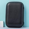 Bolsa de almacenamiento para cable de datos de auriculares EVA, bolsa para disco duro, cargador portátil, caja de almacenamiento para auriculares, caja con cremallera
