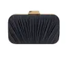 Nova bolsa de mão para noite, bolsa de mão plissada, bolsa de noite, bolsa de festa feminina, bolsa de ombro cruzada plissada para vestido