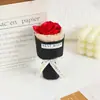 Mini Ramo de Bolsillo de Rosas, Regalo de Navidad para Novia, Regalo de Mano, Flores de Gypsophila Seca, Souvenir al por Mayor