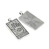 Accesorios para Joyería de Aleación DIY Colgante de Carta del Tarot Plateado Antiguo Pulsera Collar Colgante Decorativo Vintage Venta Caliente Transfronteriza
