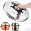 Juego completo de 8L y una olla arrocera antigua de medio litro 45 tapa olla uso comercial acero inoxidable estilo alemán accesorios cantimplora no