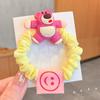 Infantil Desenho Estrela Dailou Anel de Cabelo Intestino Grosso Menina Fofo Alta Elasticidade Corda de Prender Cabelo Corda de Cabelo Fofa Tira de Borracha