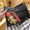 Año del Caballo, Llavero de Hazte Rico al Instante, Colgante Dorado de Aleación de Oro Puro, Colgante para Mochila y Teléfono, Regalo de Cumpleaños para Novia, Venta al por Mayor