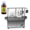 Linha de ligação de envase de solução oral de 120 ml Máquina de envase de líquido oral de alta velocidade de 10 ml Produção de bebidas de 50 ml