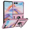 Funda Protectora Anti-Caídas con Soporte Magnético para Coche para Teléfono Plegable Samsung Z Flip 20% de Descuento para 7/6/5/4